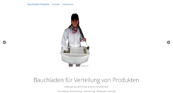 Desktop Screenshot of bauchladen.info